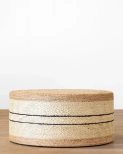 Brynlee Woven Ottoman|Credence Hot