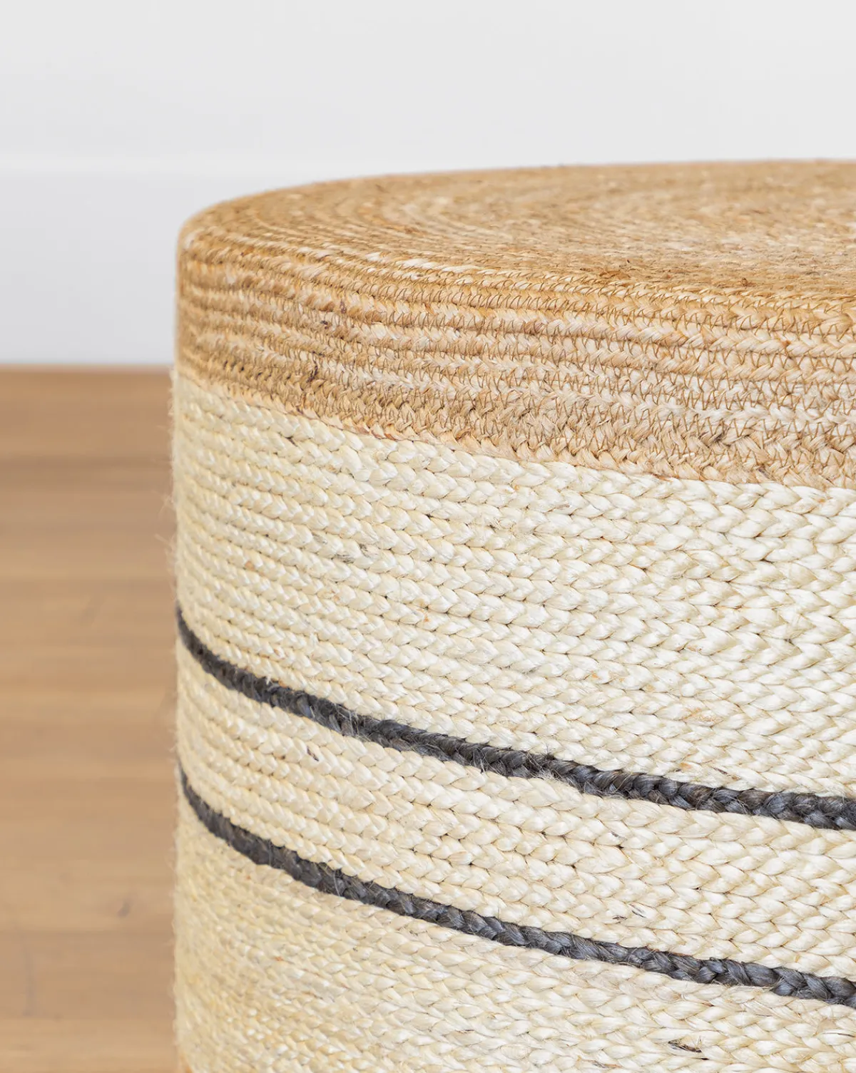 Brynlee Woven Ottoman|Credence Hot