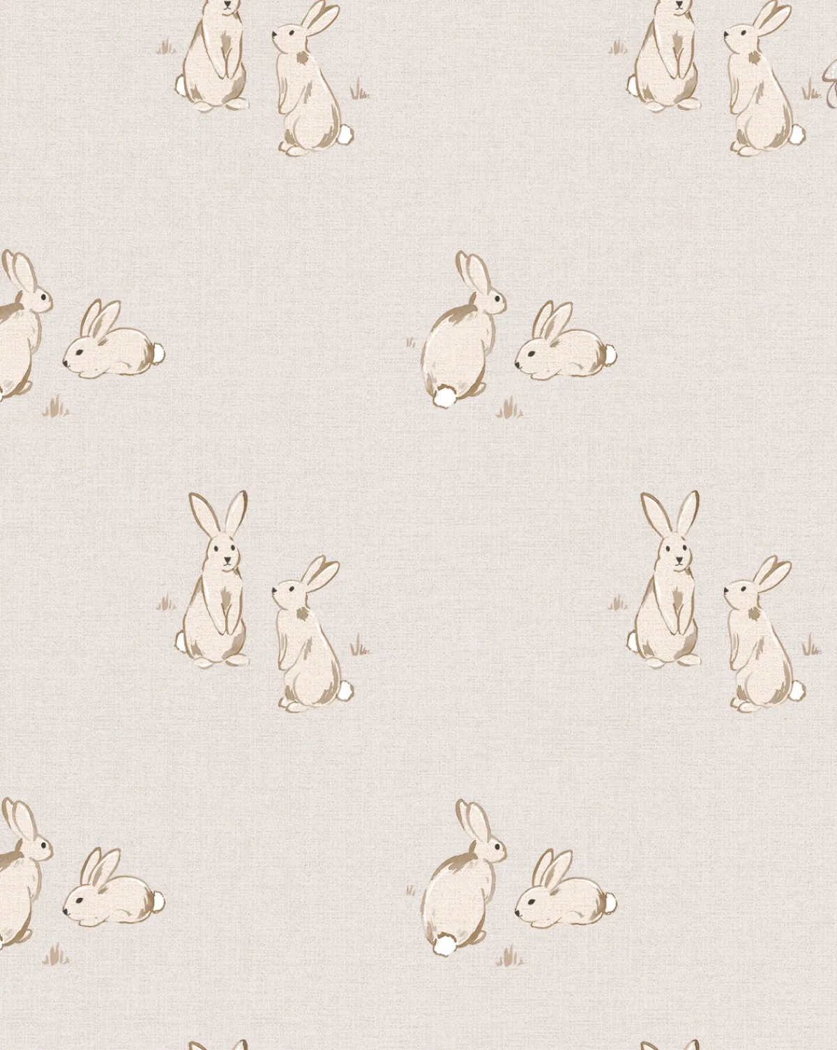 Bunnies Wallpaper|York Wallcoverings New