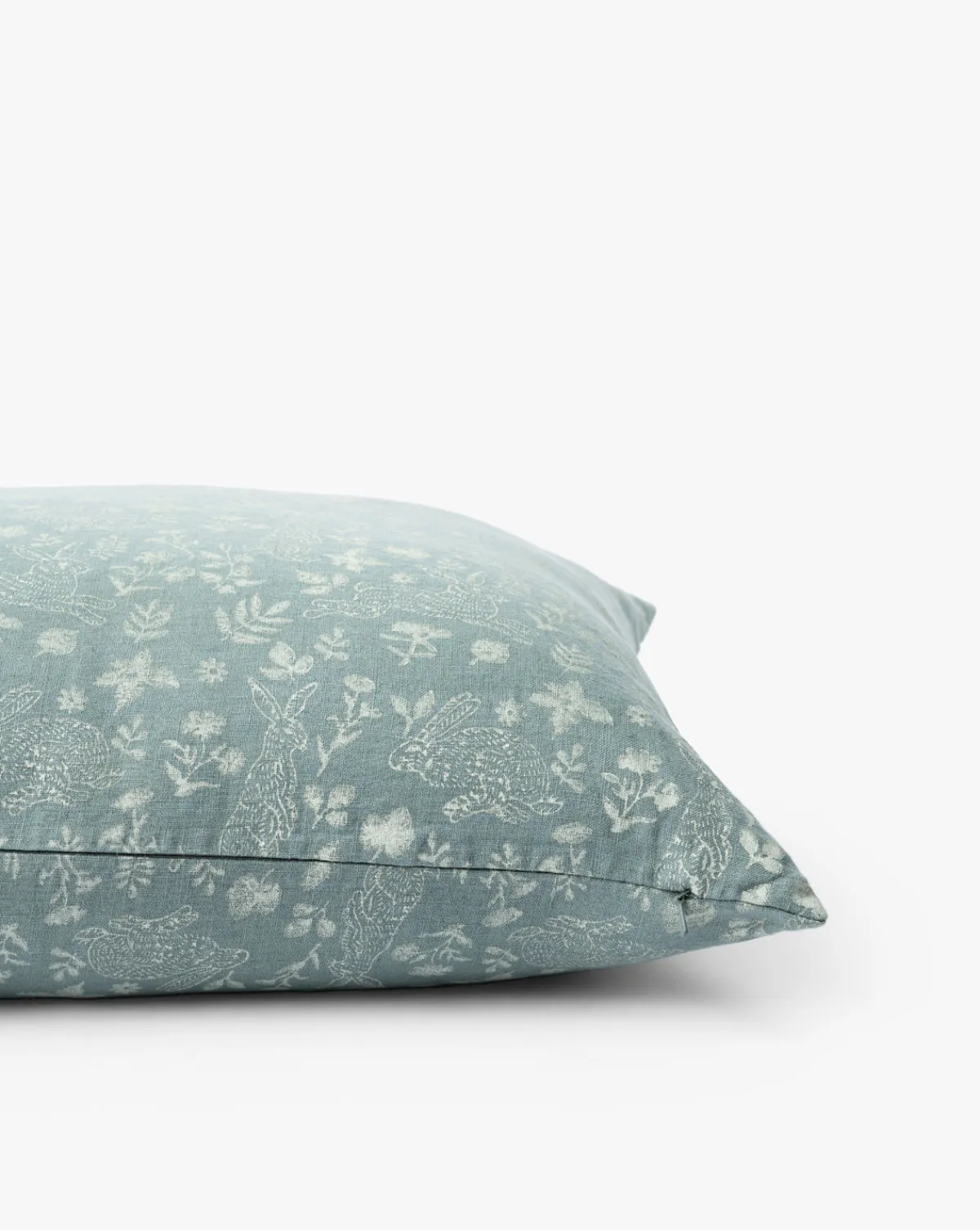 Bunny Blockprint Pillow Cover|Renuka Inc. Sale