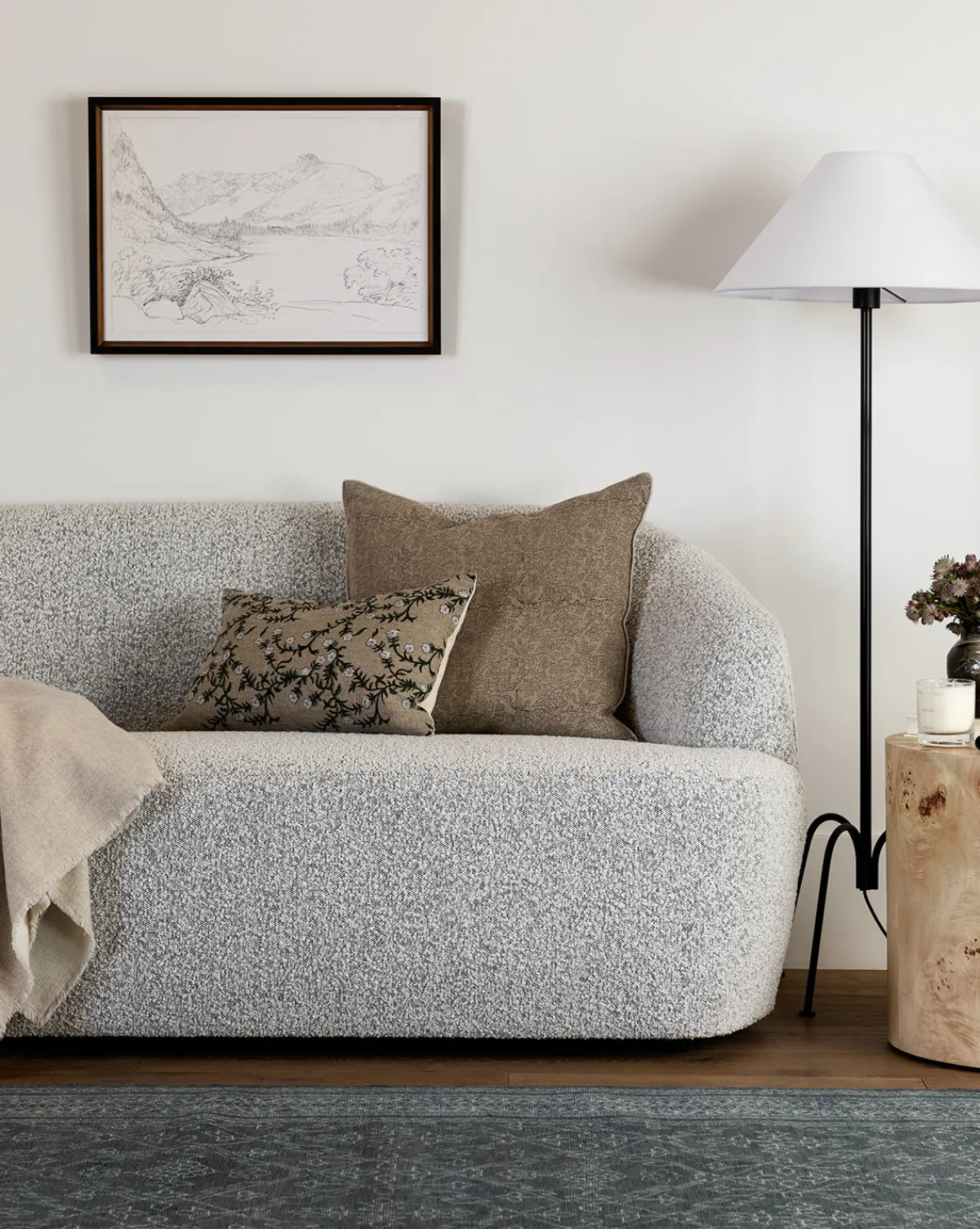 Byron Settee 68"|Makerspalm Hot