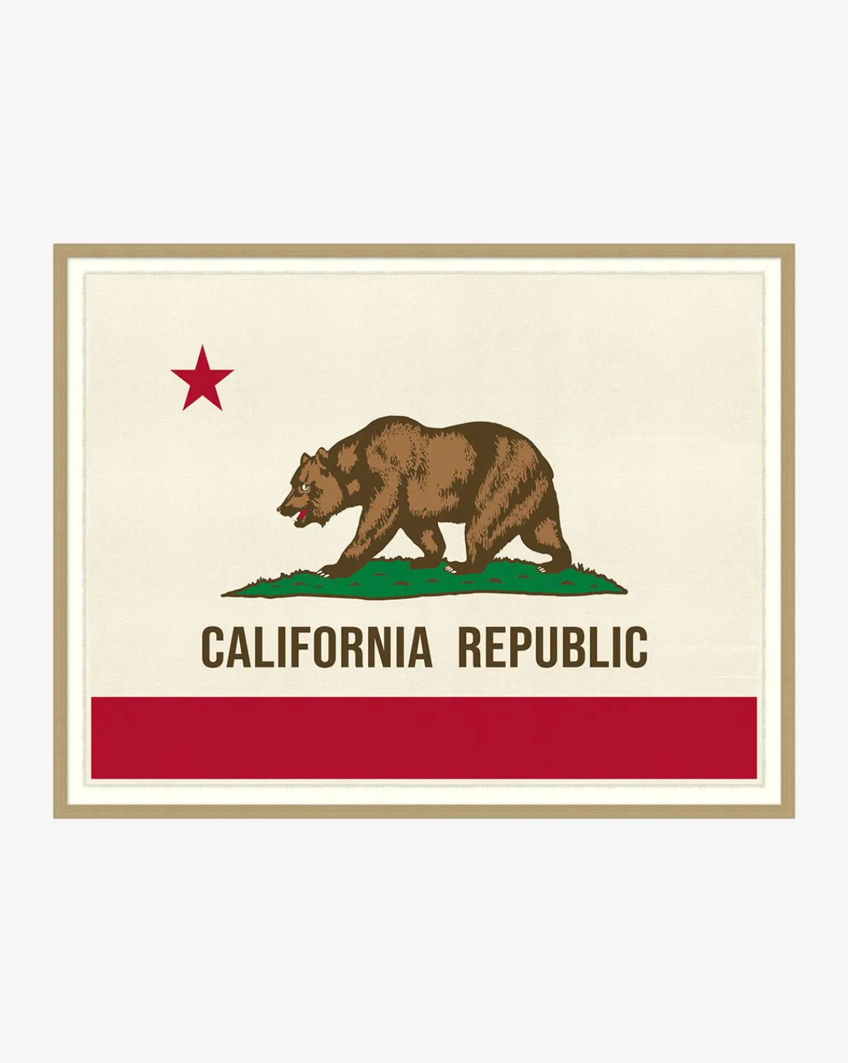 California Flag|Art Headquarters, LLC DBA Wendover Art Group DBA Kevin O'Brien Studio New