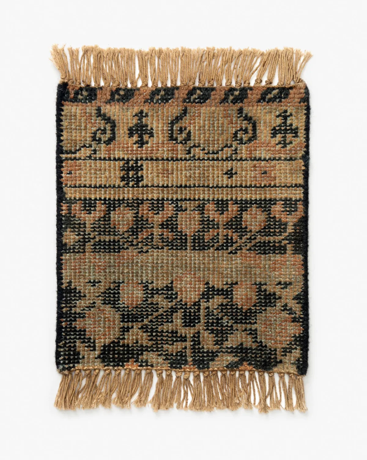 Campanella Hand-Knotted Wool Rug Swatch|EXT Rugs Clearance