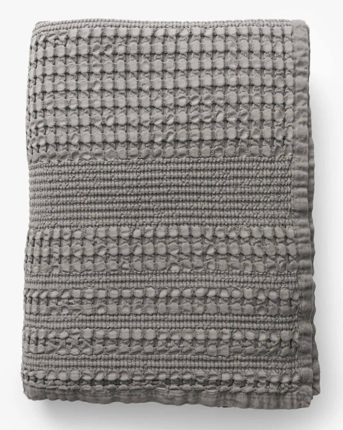 Carnel Gray Waffle Blanket|Penedo Hot