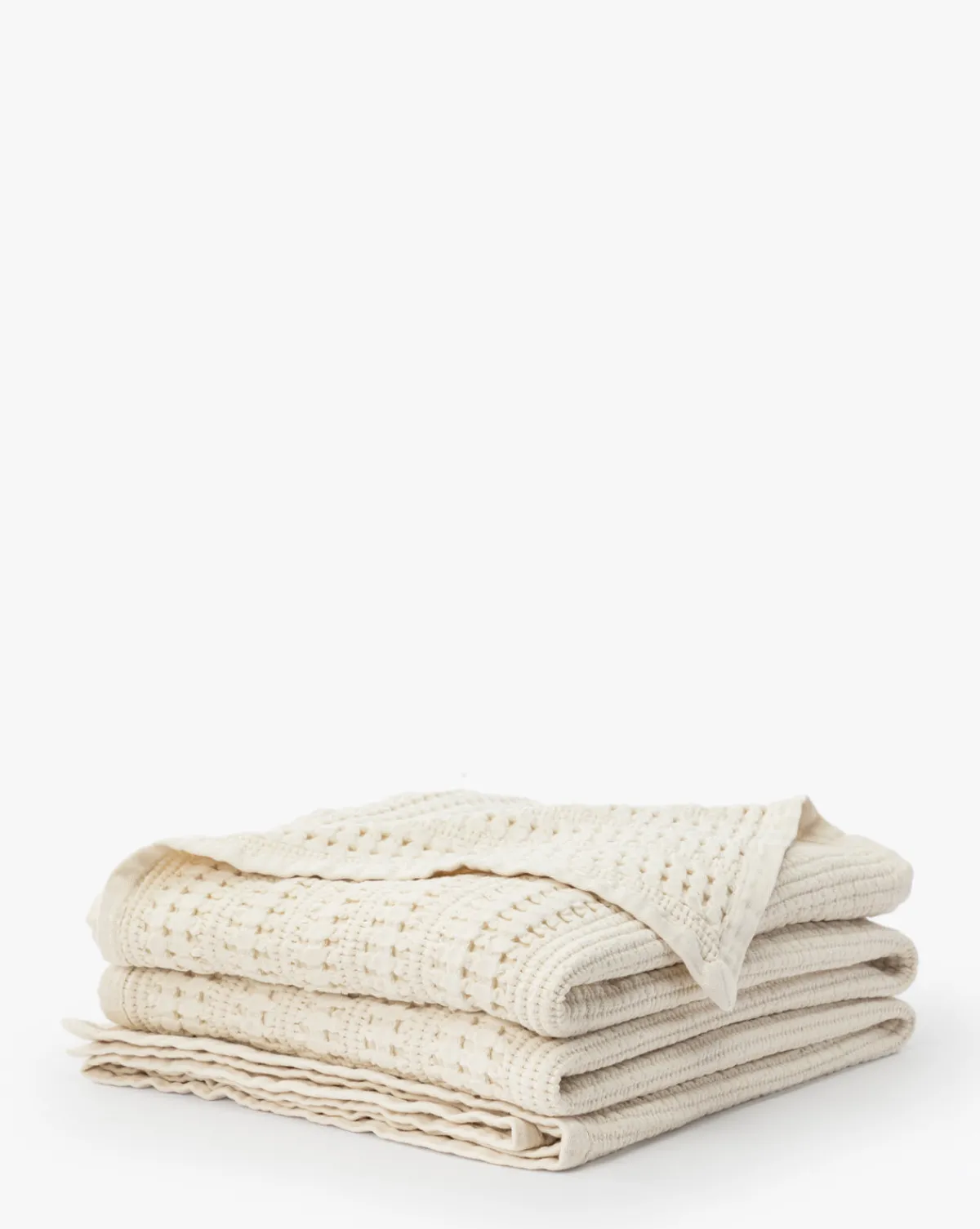 Carnel Waffle Blanket|Penedo Online