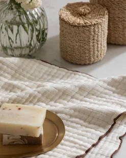 Cassidy Waffle Hand Towel|Renuka Inc. Online