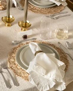 Catania Linen Napkins (Set of 4)|Vini Exports Discount