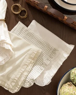 Catania Linen Napkins (Set of 4)|Vini Exports Discount