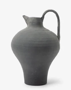 Charcoal Terracotta Jug|Accent Decor Online