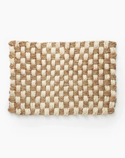Checker Jute Doormat|Palm Fiber Discount