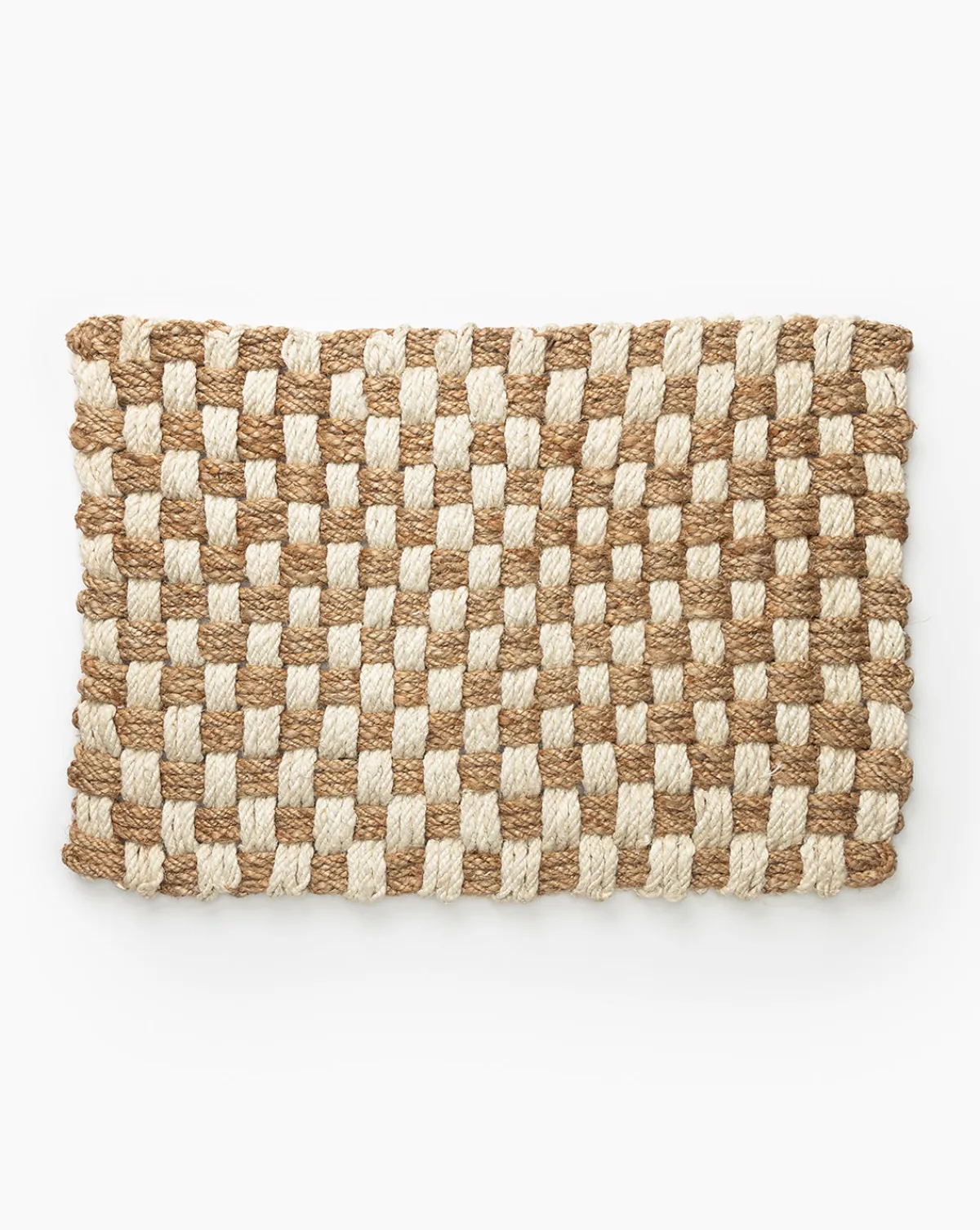 Checker Jute Doormat|Palm Fiber Discount