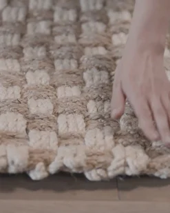 Checker Jute Doormat|Palm Fiber Discount