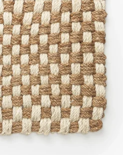 Checker Jute Doormat|Palm Fiber Discount