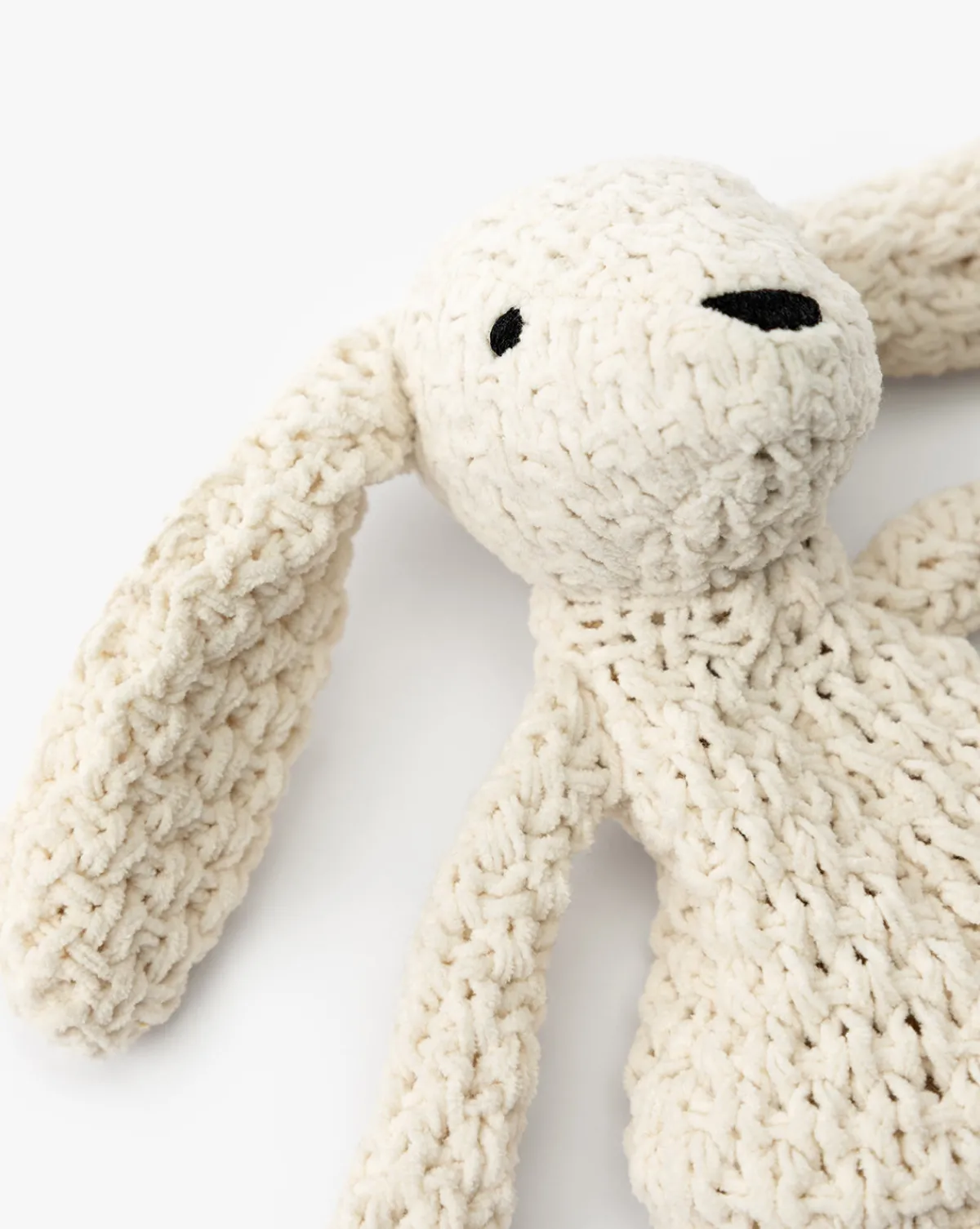 Chenille Bunnies (Set of 2)|Creative Co-op Clearance