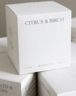 Citrus & Birch Candle|Linnea's Lights Outlet
