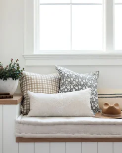 Clara Block Print Pillow Cover|Renuka Inc. Hot