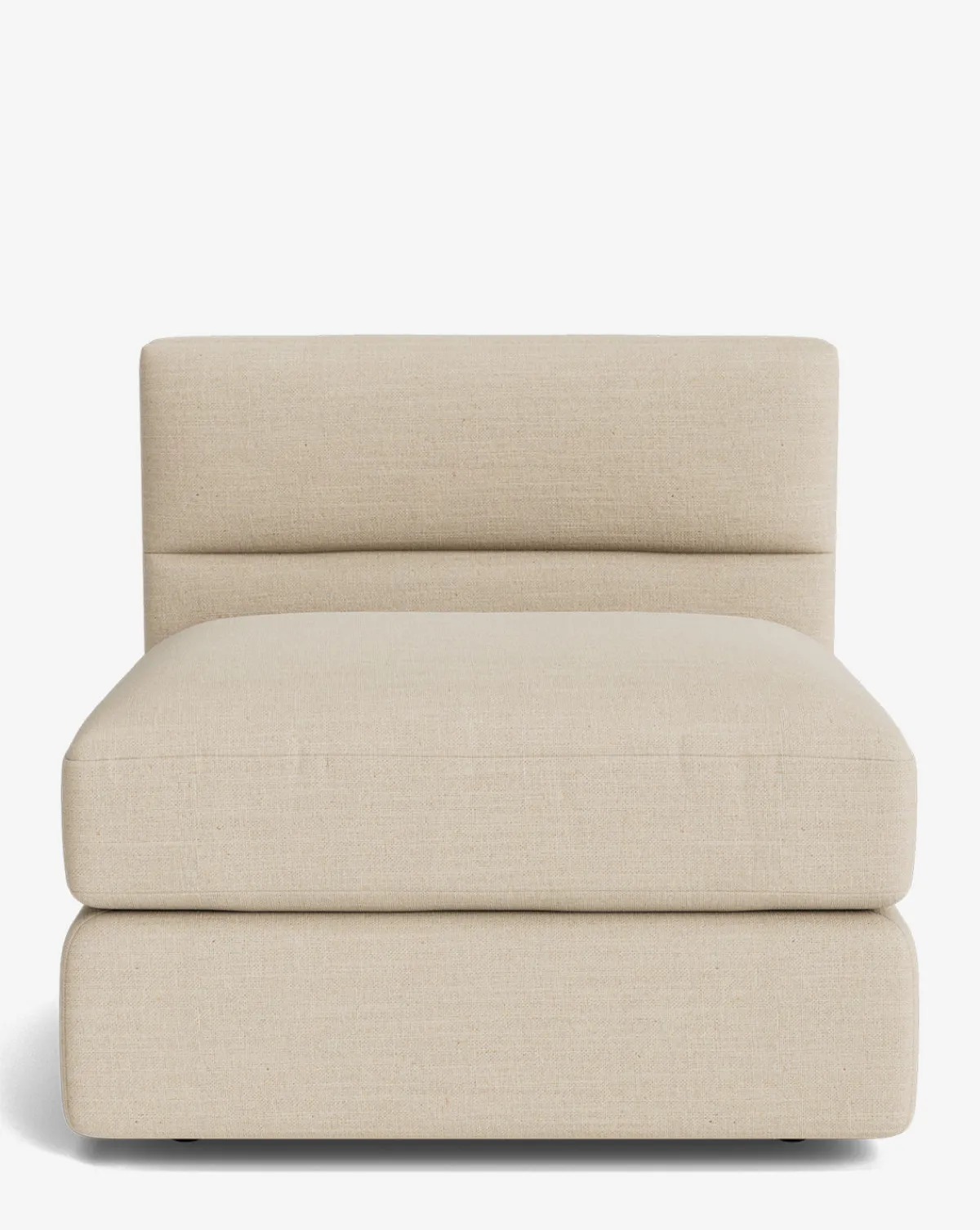 Claremont Modular Armless Chair|Makerspalm