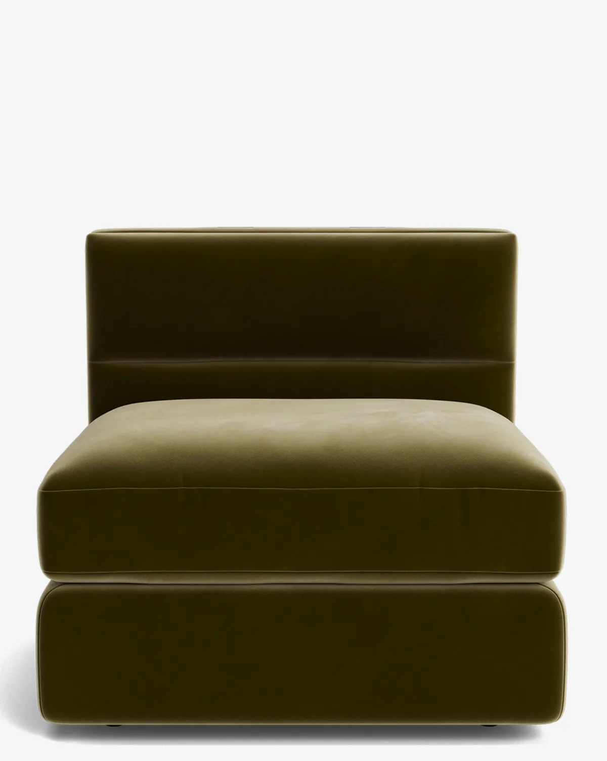 Claremont Modular Armless Chair|Makerspalm