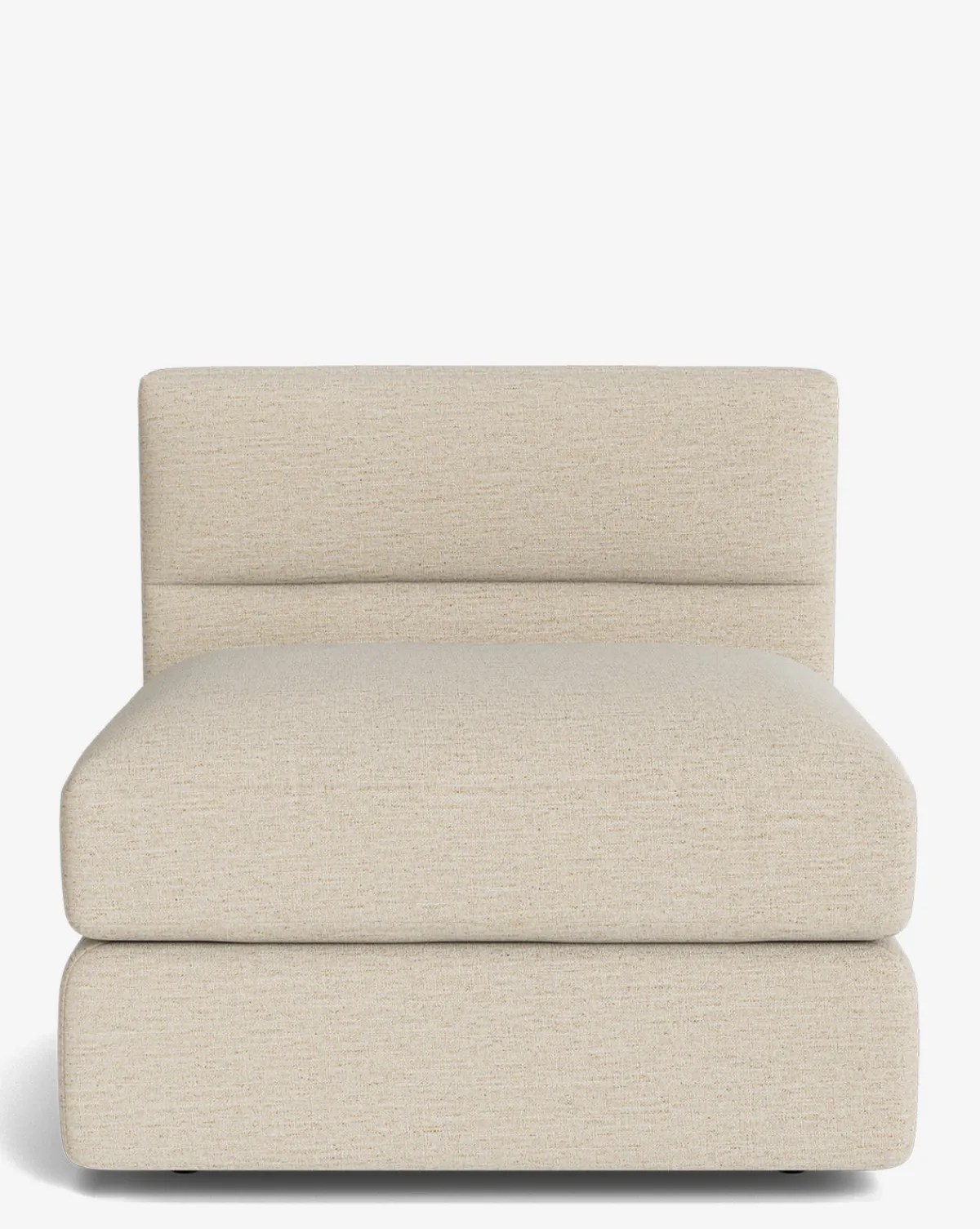 Claremont Modular Armless Chair|Makerspalm