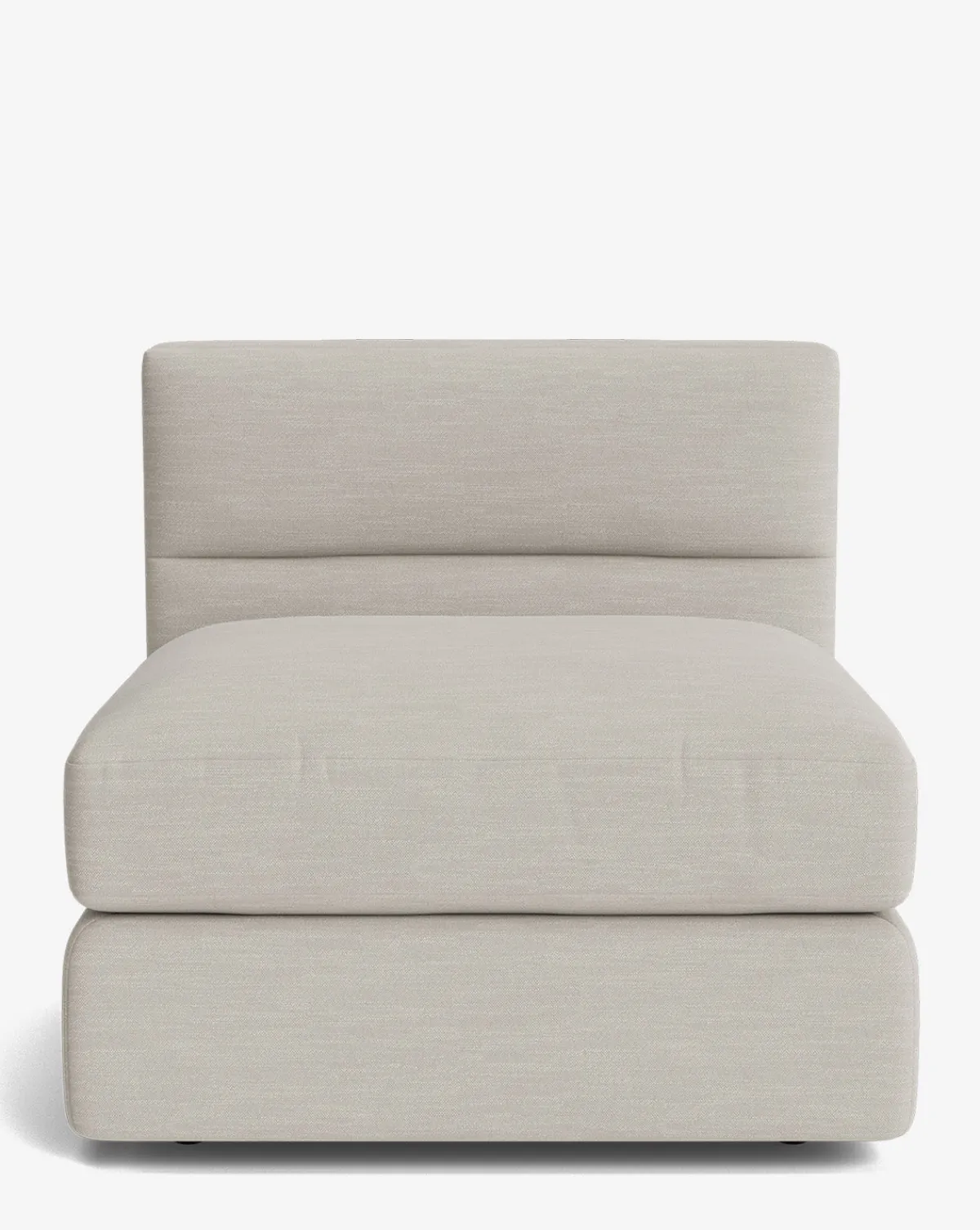 Claremont Modular Armless Chair|Makerspalm