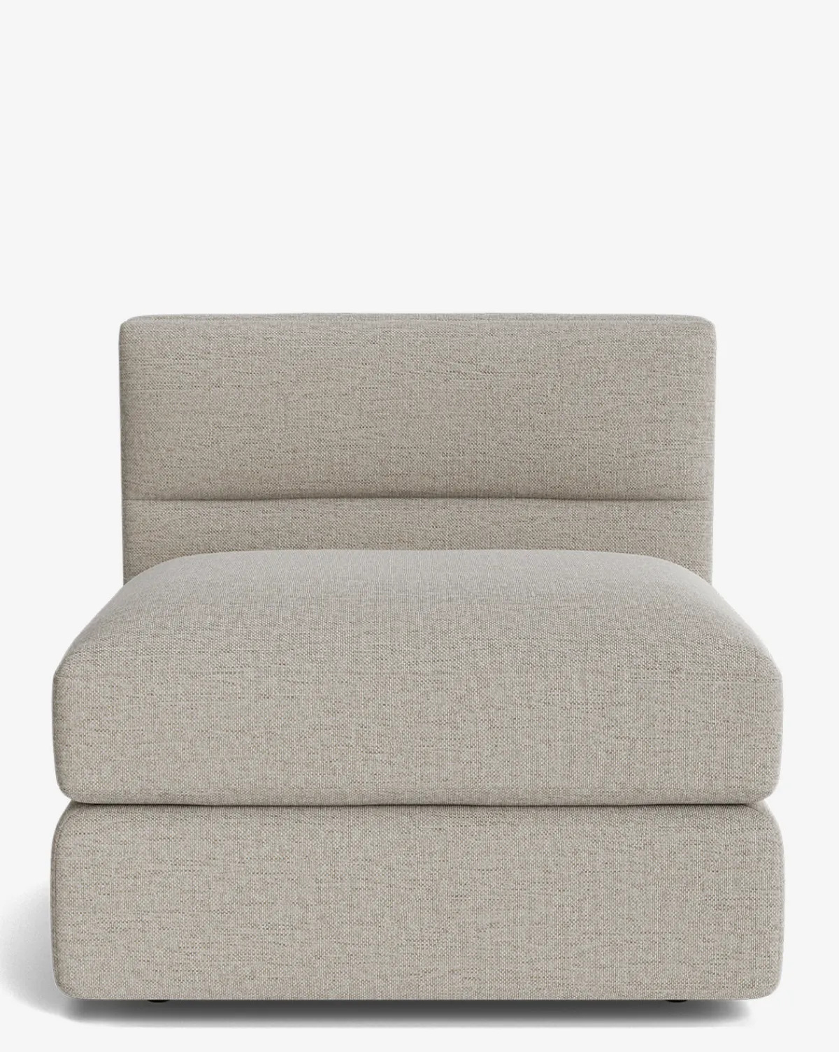 Claremont Modular Armless Chair|Makerspalm