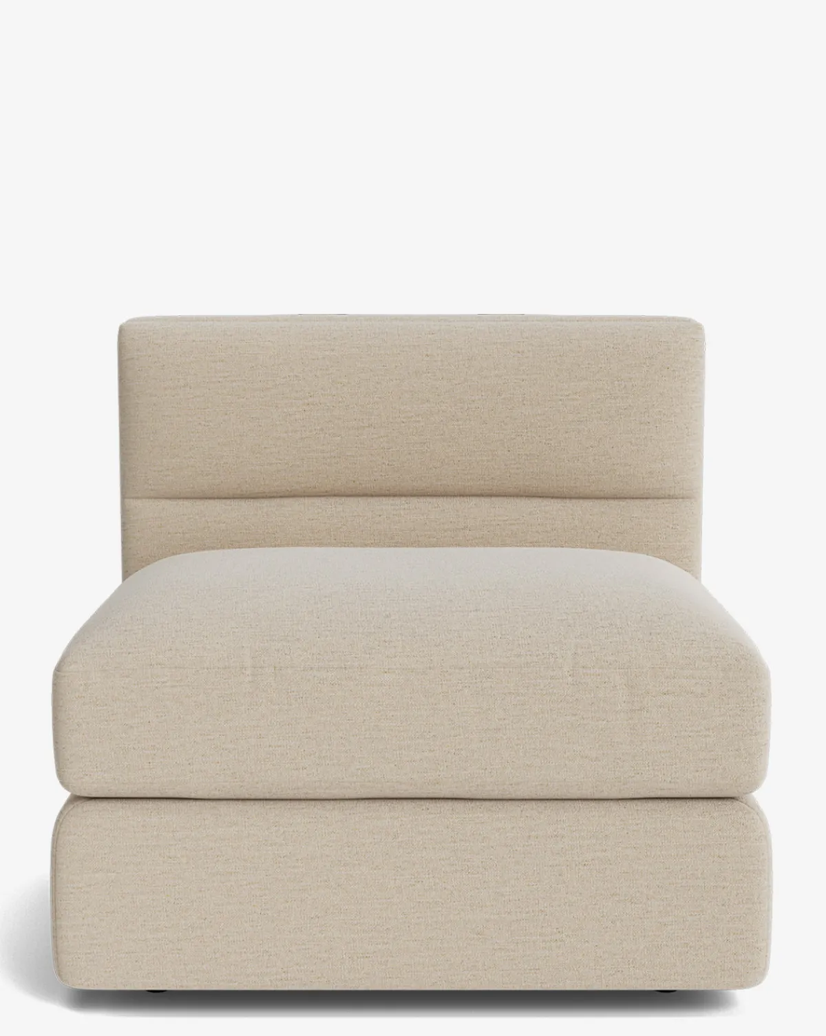 Claremont Modular Armless Chair|Makerspalm