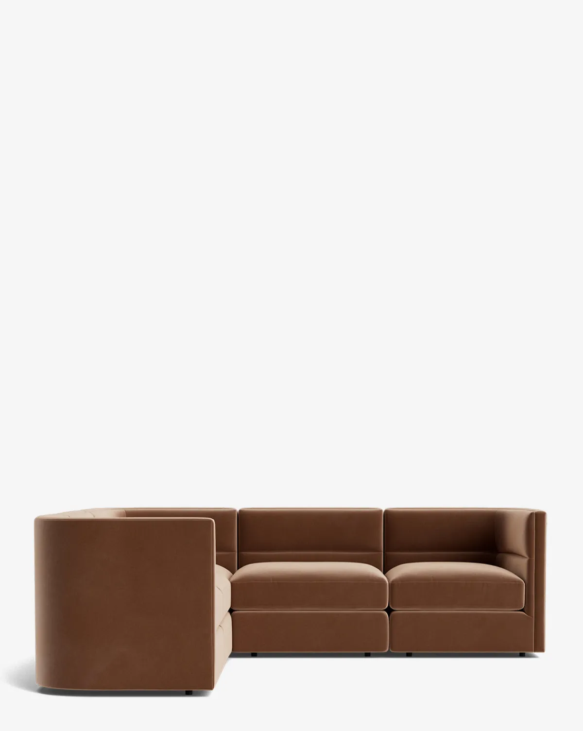 Claremont Modular L Sectional 99"|Makerspalm