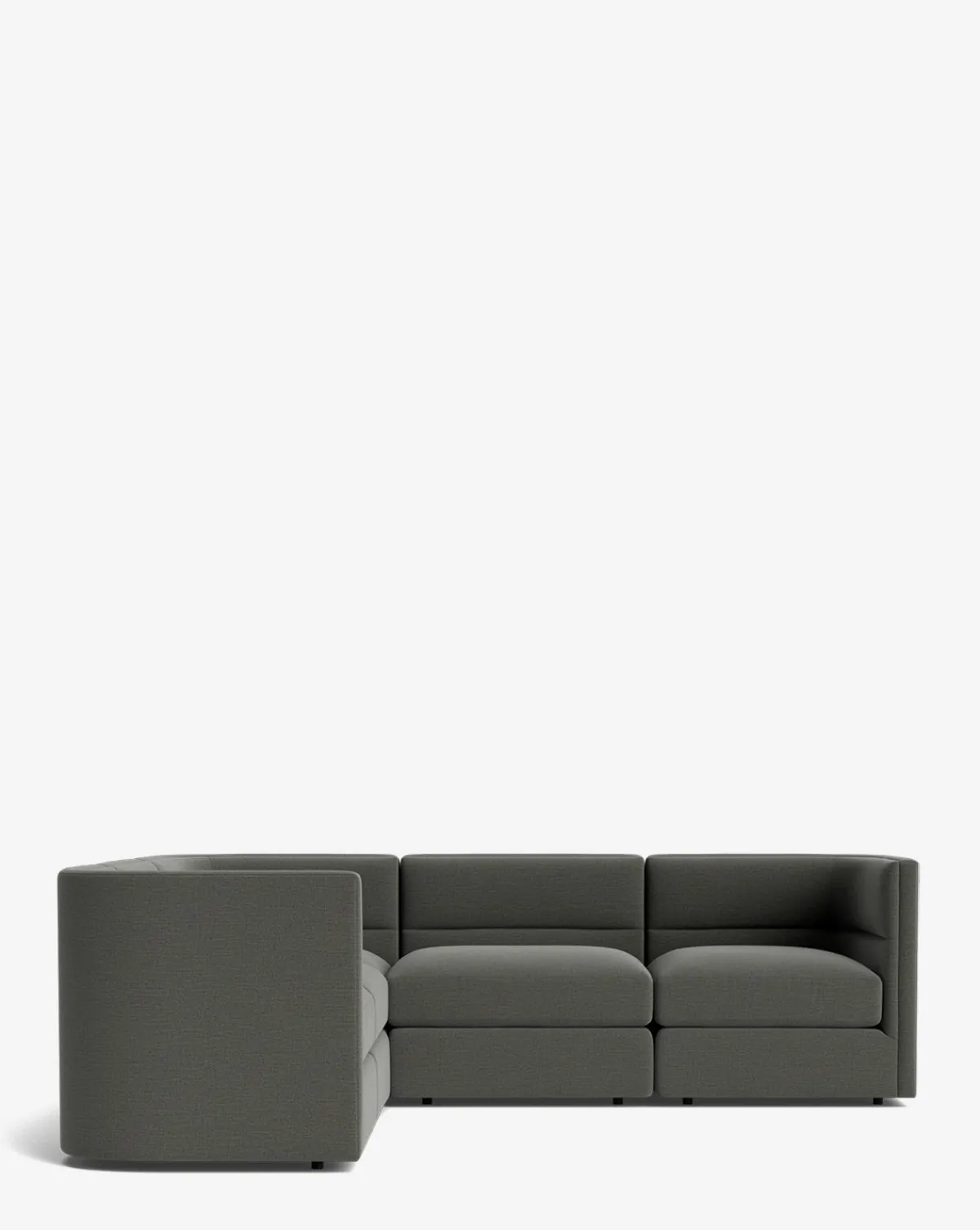 Claremont Modular L Sectional 99"|Makerspalm