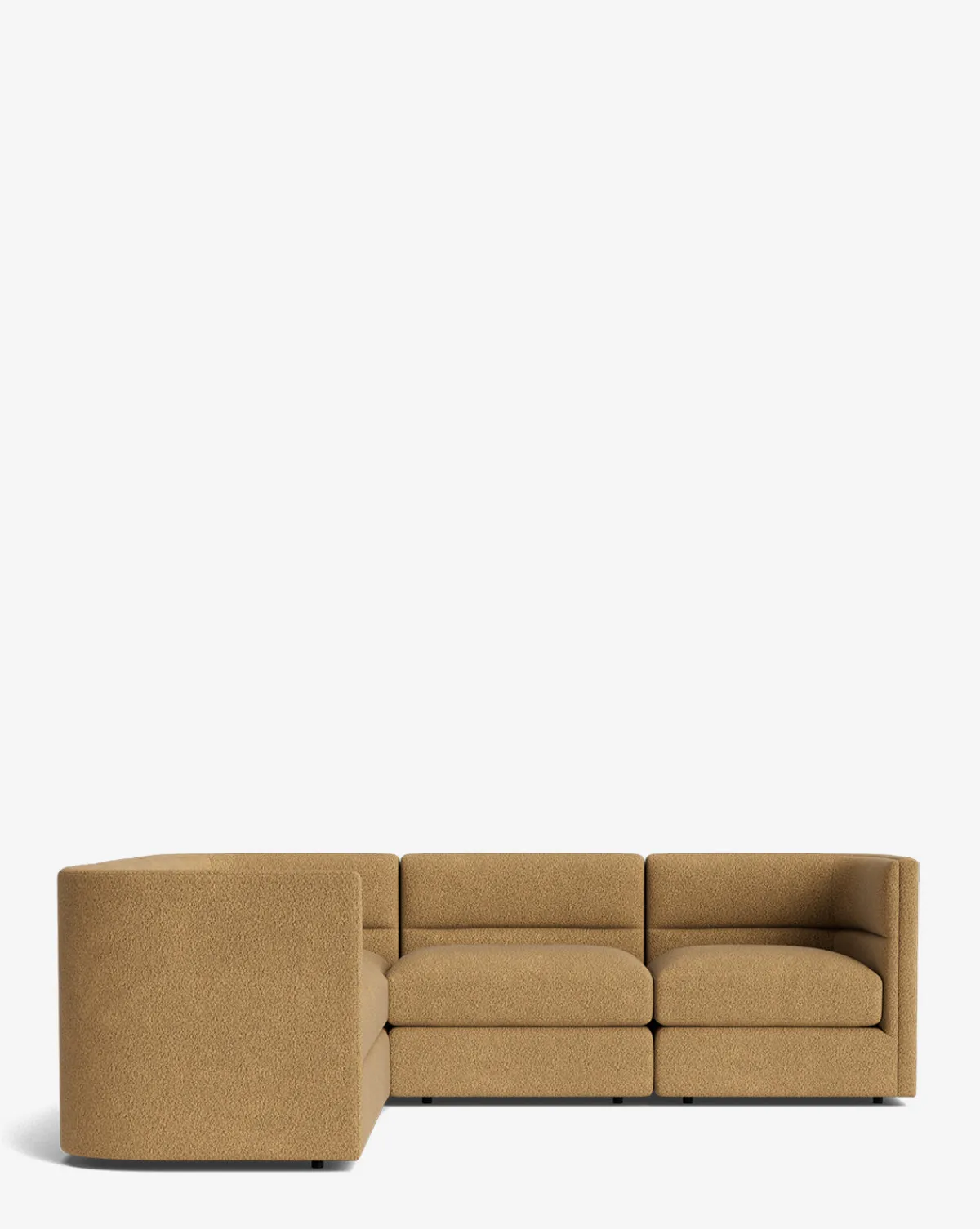 Claremont Modular L Sectional 99"|Makerspalm