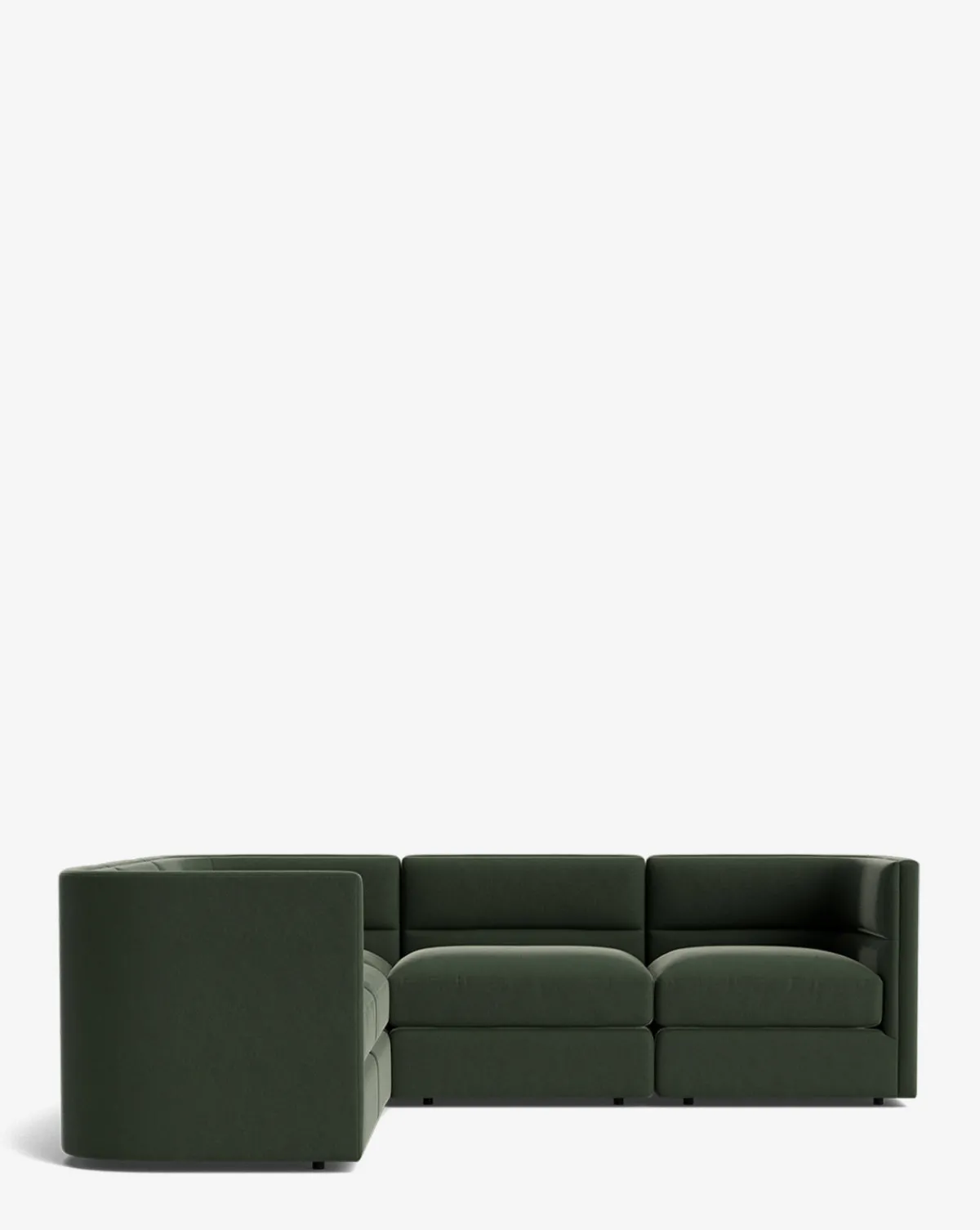 Claremont Modular L Sectional 99"|Makerspalm