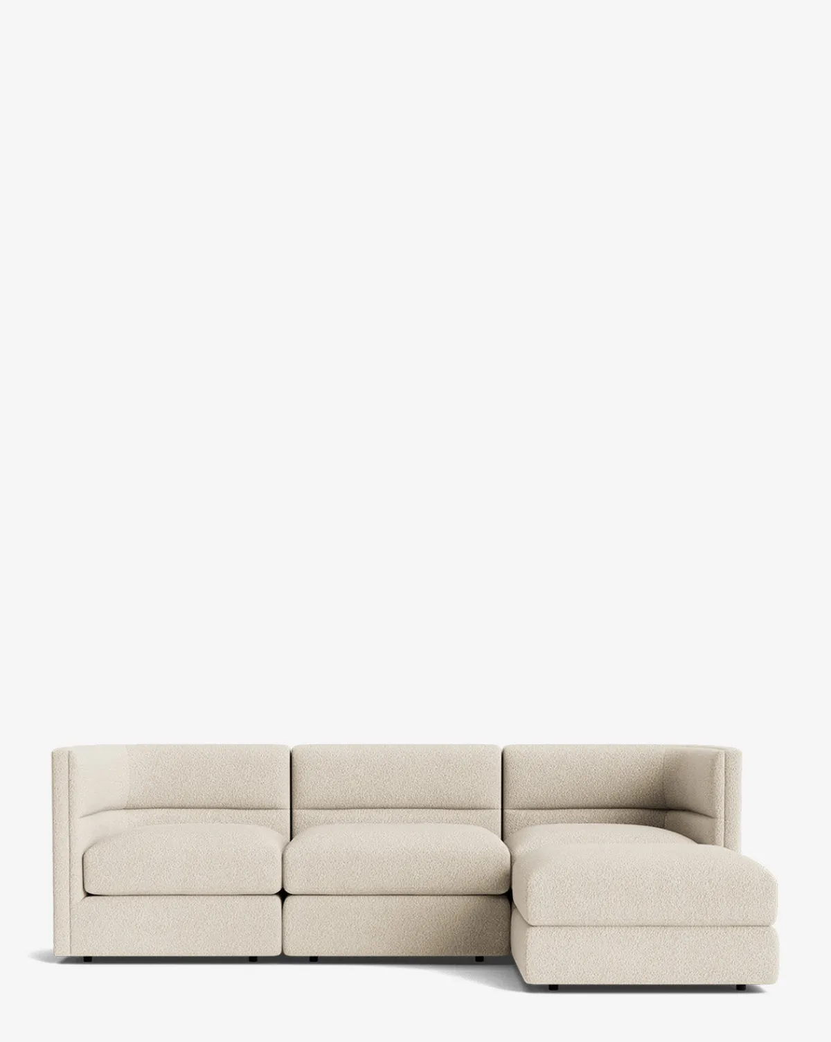 Claremont Modular Sofa with Ottoman 99"|Makerspalm Best