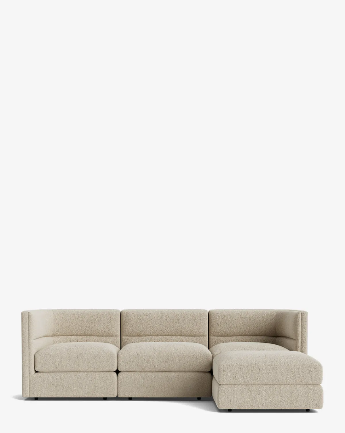 Claremont Modular Sofa with Ottoman 99"|Makerspalm Best