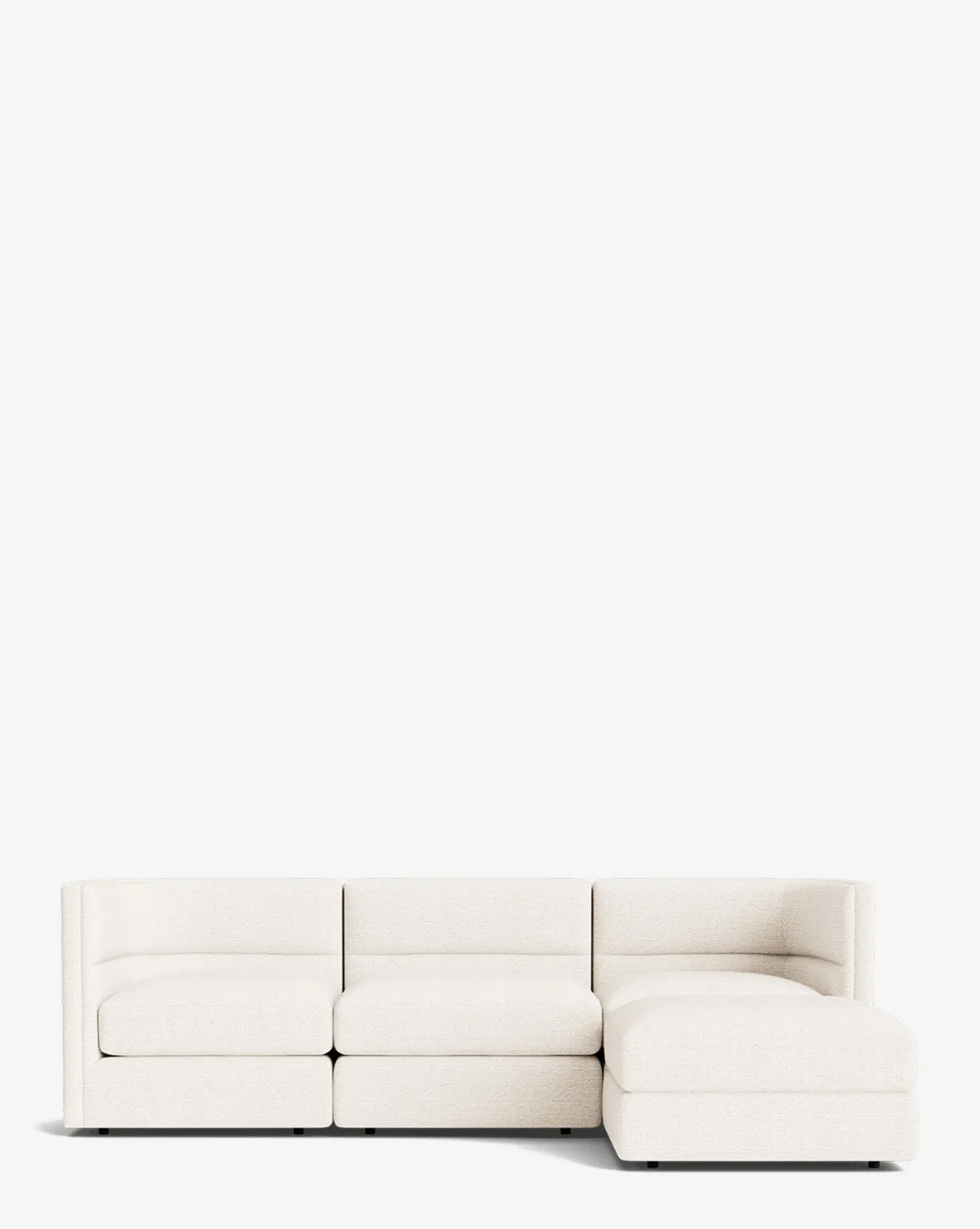 Claremont Modular Sofa with Ottoman 99"|Makerspalm Best