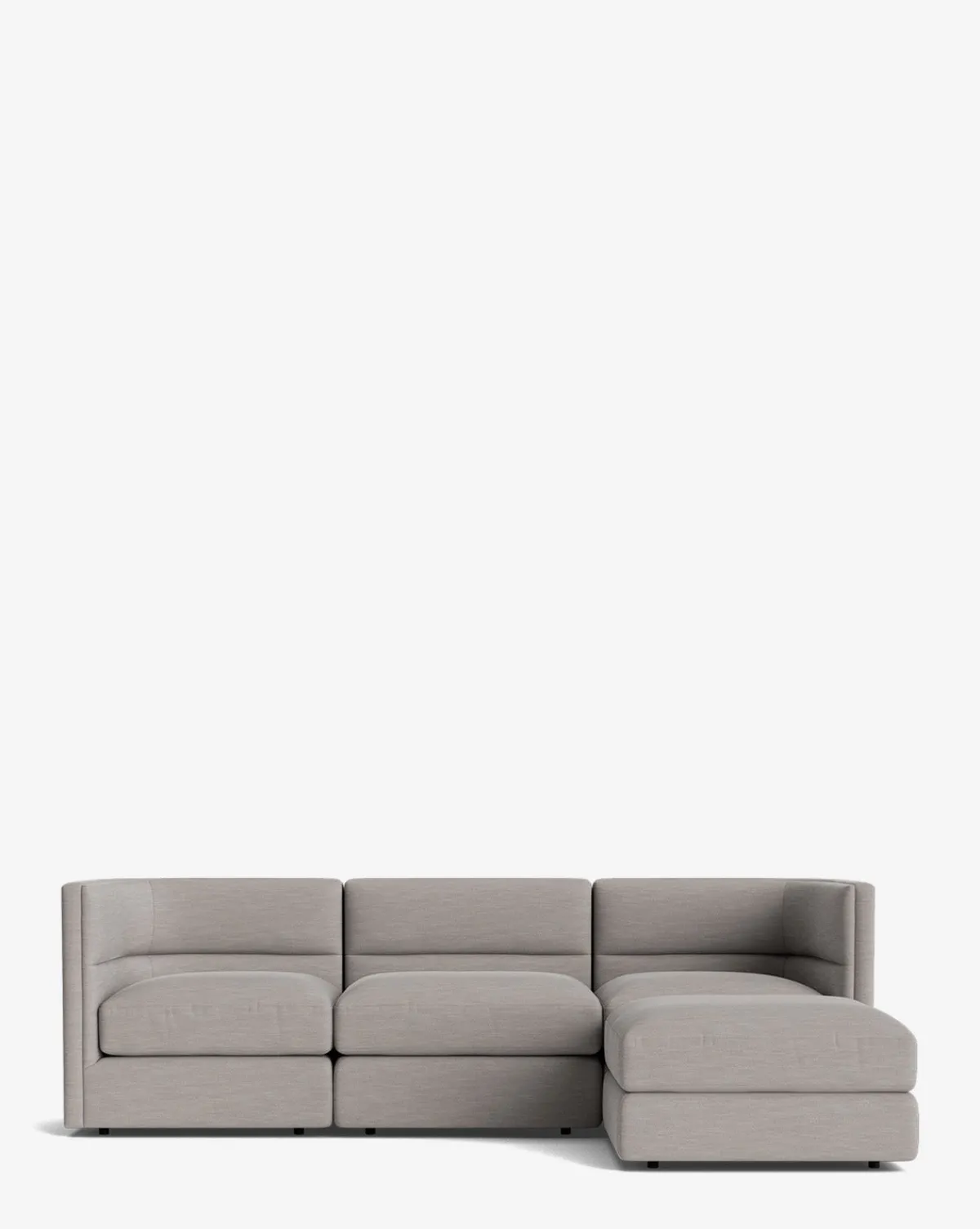 Claremont Modular Sofa with Ottoman 99"|Makerspalm Best