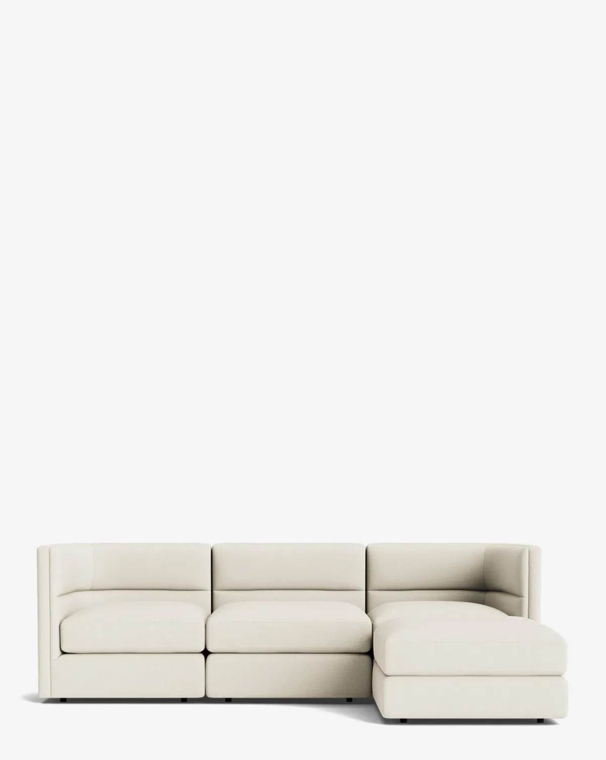 Claremont Modular Sofa with Ottoman 99"|Makerspalm Best