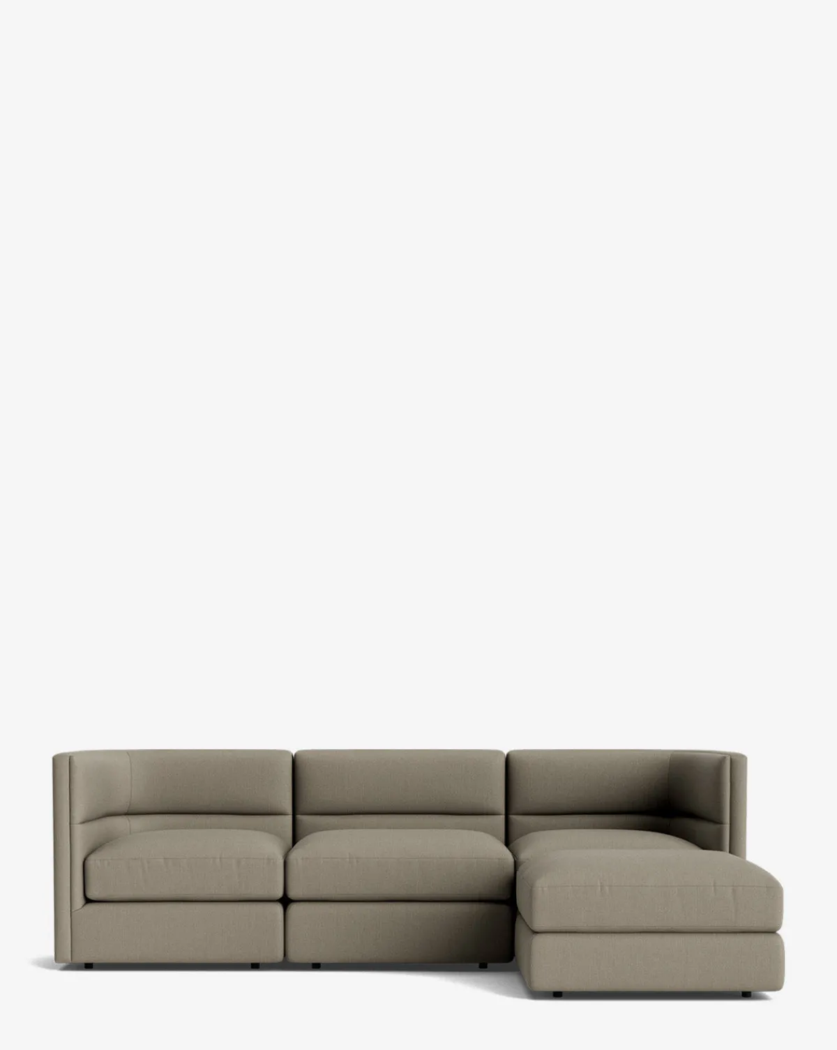 Claremont Modular Sofa with Ottoman 99"|Makerspalm Best