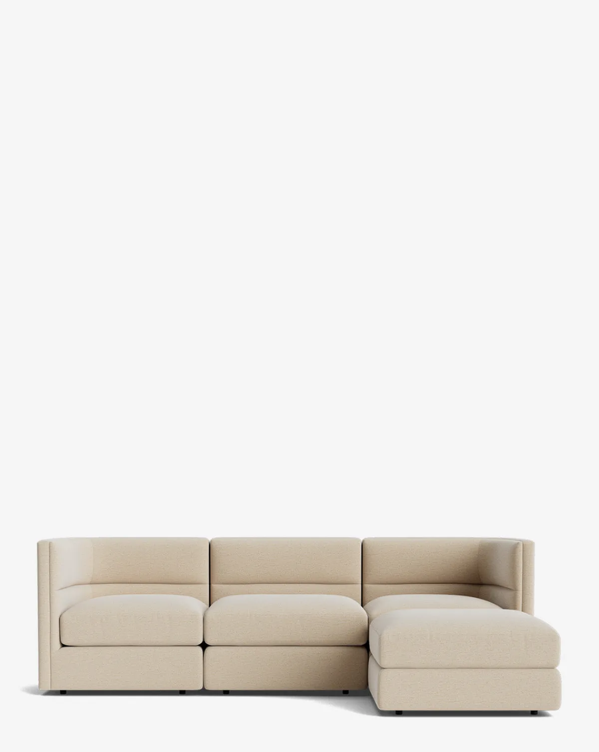 Claremont Modular Sofa with Ottoman 99"|Makerspalm Best