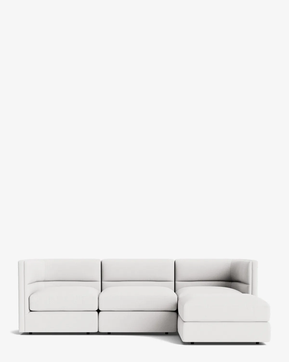 Claremont Modular Sofa with Ottoman 99"|Makerspalm Best