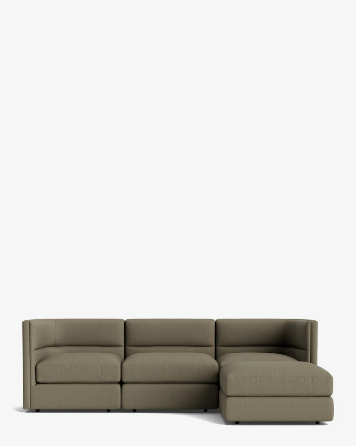 Claremont Modular Sofa with Ottoman 99"|Makerspalm Best