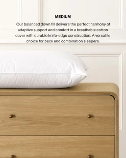 Classic Down Bed Pillow|Down Inc. Hot
