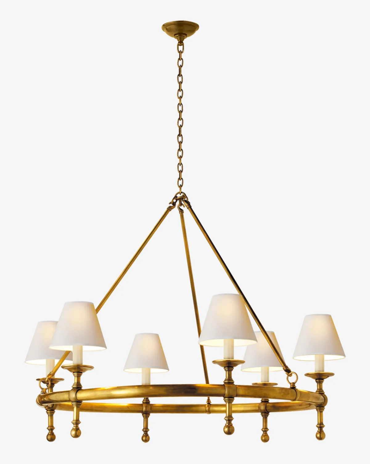 Classic Ring Chandelier|Visual Comfort & Co. Signature Online
