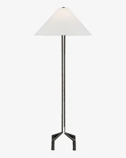Clifford Large Forged Floor Lamp|Visual Comfort & Co. Signature Hot