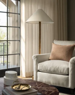 Clifford Large Forged Floor Lamp|Visual Comfort & Co. Signature Hot