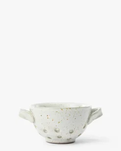 Cream Handled Berry Bowl|Creative Co-op Discount