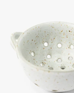 Cream Handled Berry Bowl|Creative Co-op Discount