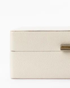 Cream Shagreen Box|Credence Clearance