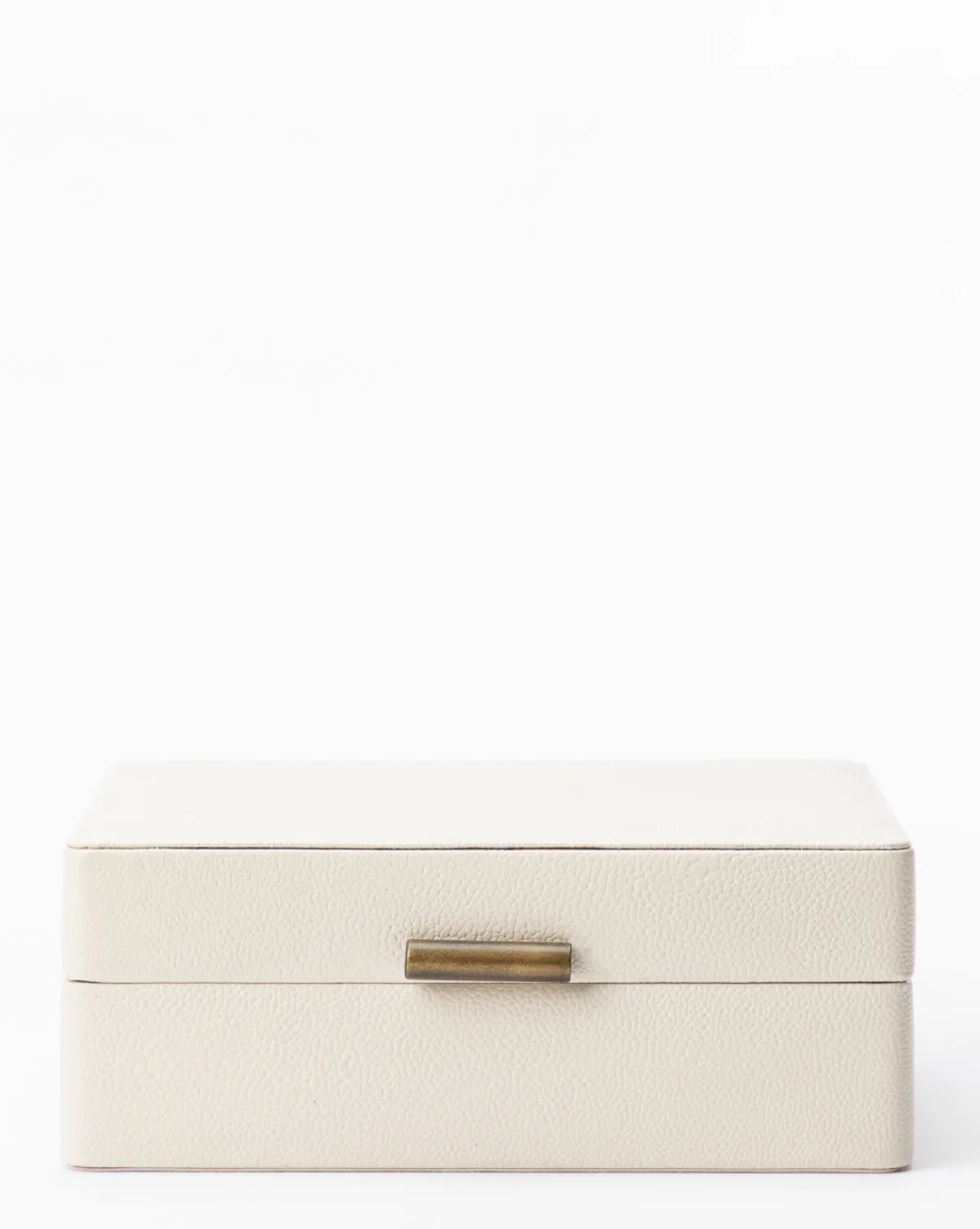 Cream Shagreen Box|Credence Clearance
