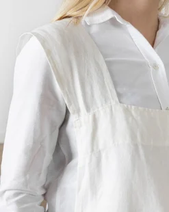 Criss-Cross Back Apron|SARO LIFESTYLE Online