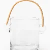 Crockett Rattan Ice Bucket|Zodax Outlet