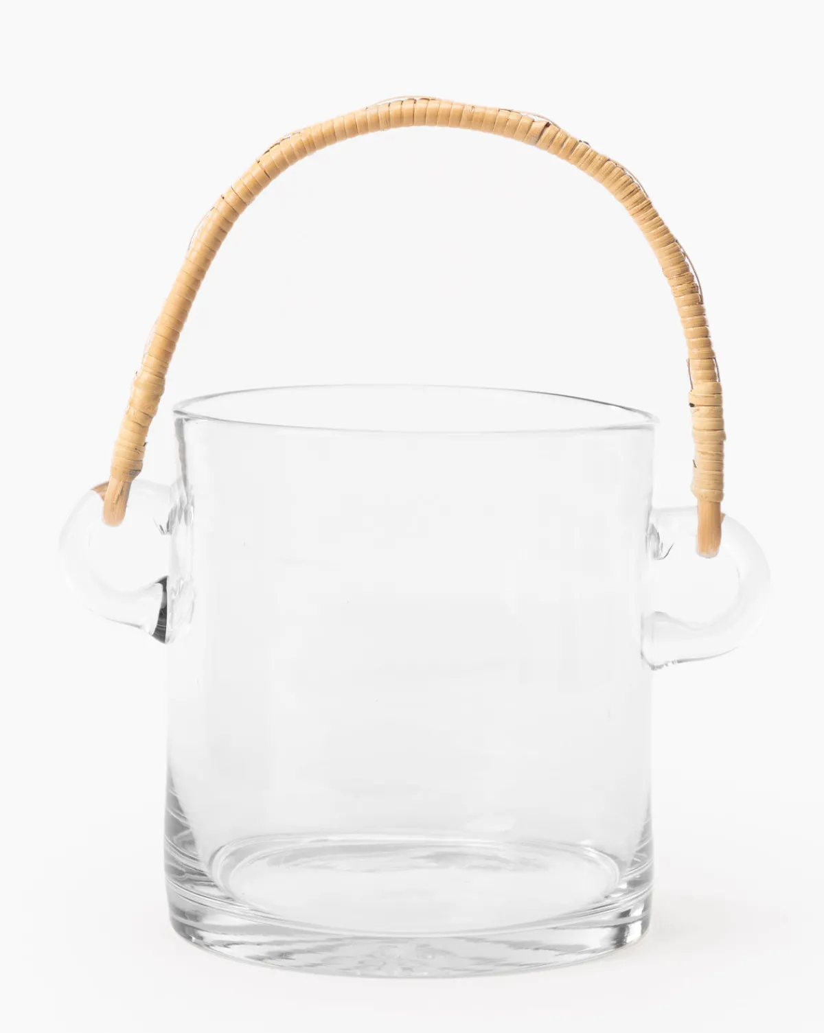 Crockett Rattan Ice Bucket|Zodax Outlet